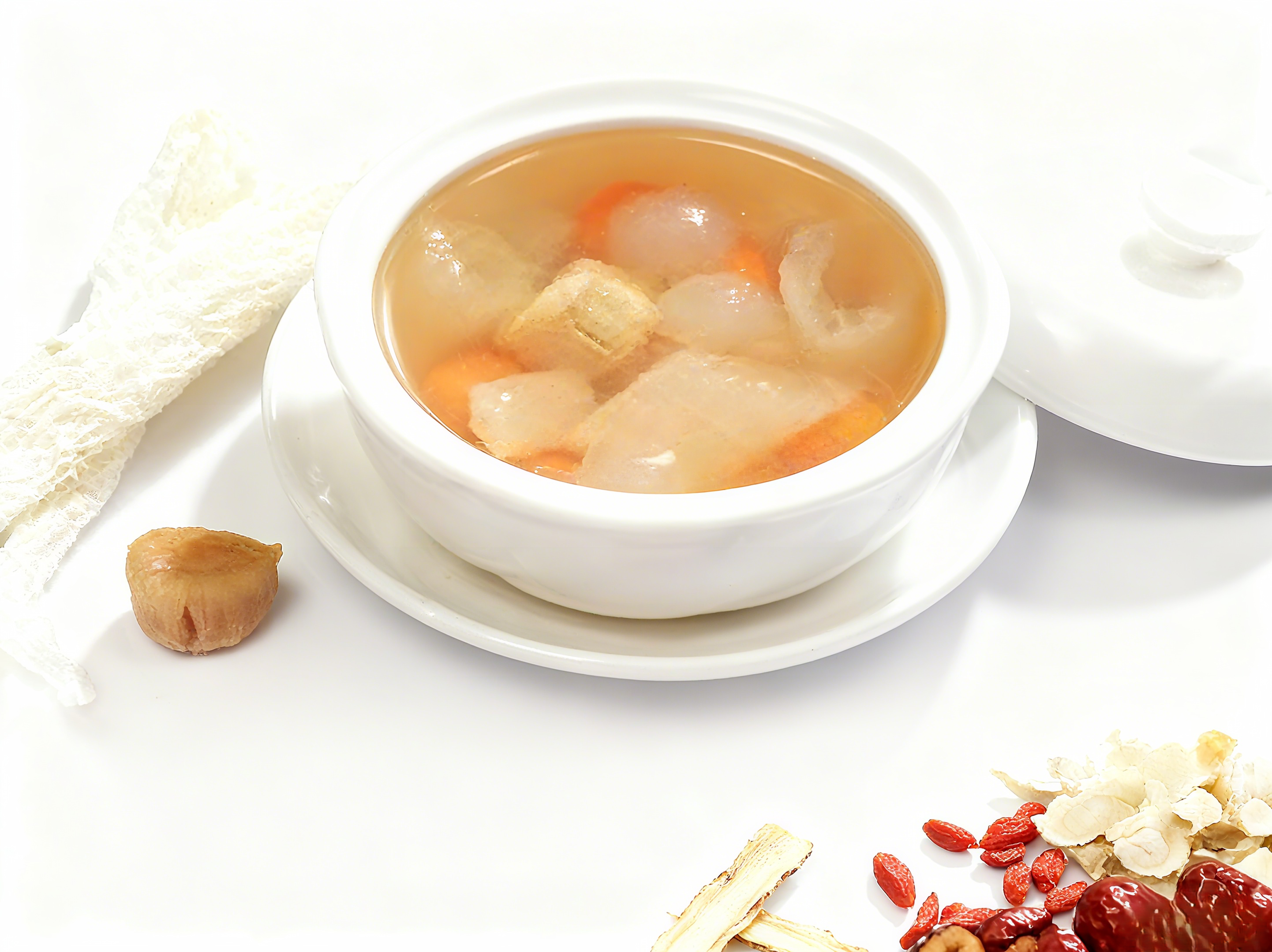 014 竹笙四宝汤 BAMBOO PITH & FOUR TREASURES SOUP