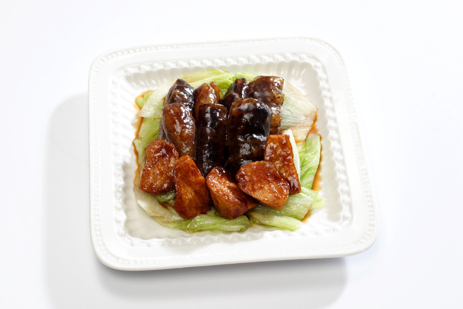 025 红烧山药刺参 BRAISED SUPERIOR SEA CUCUMBER & CHINESE YAM