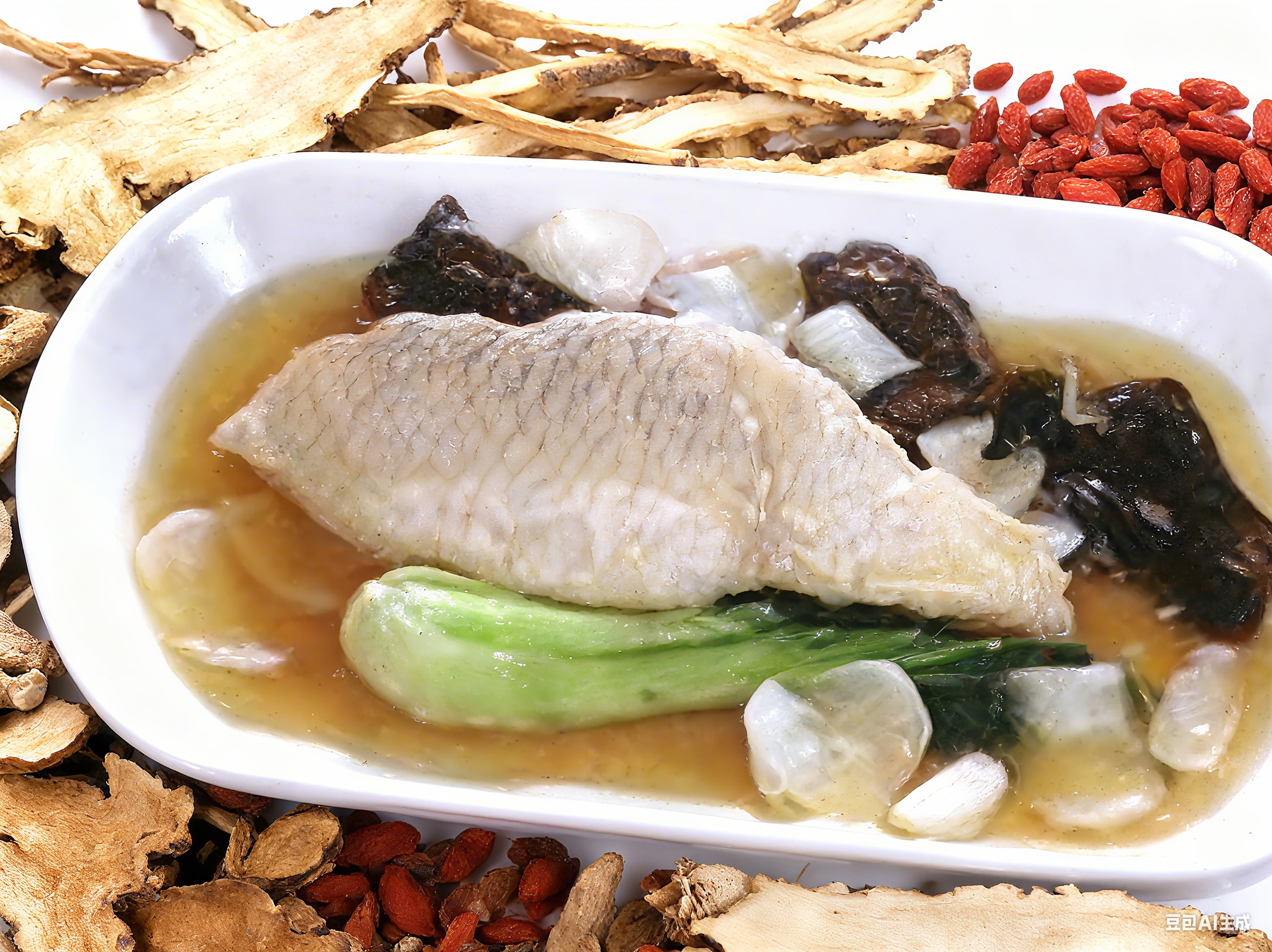 032 糟溜鳕鱼（BRAISED COD FISH IN FERMENTED RICE WINE SAUCE）