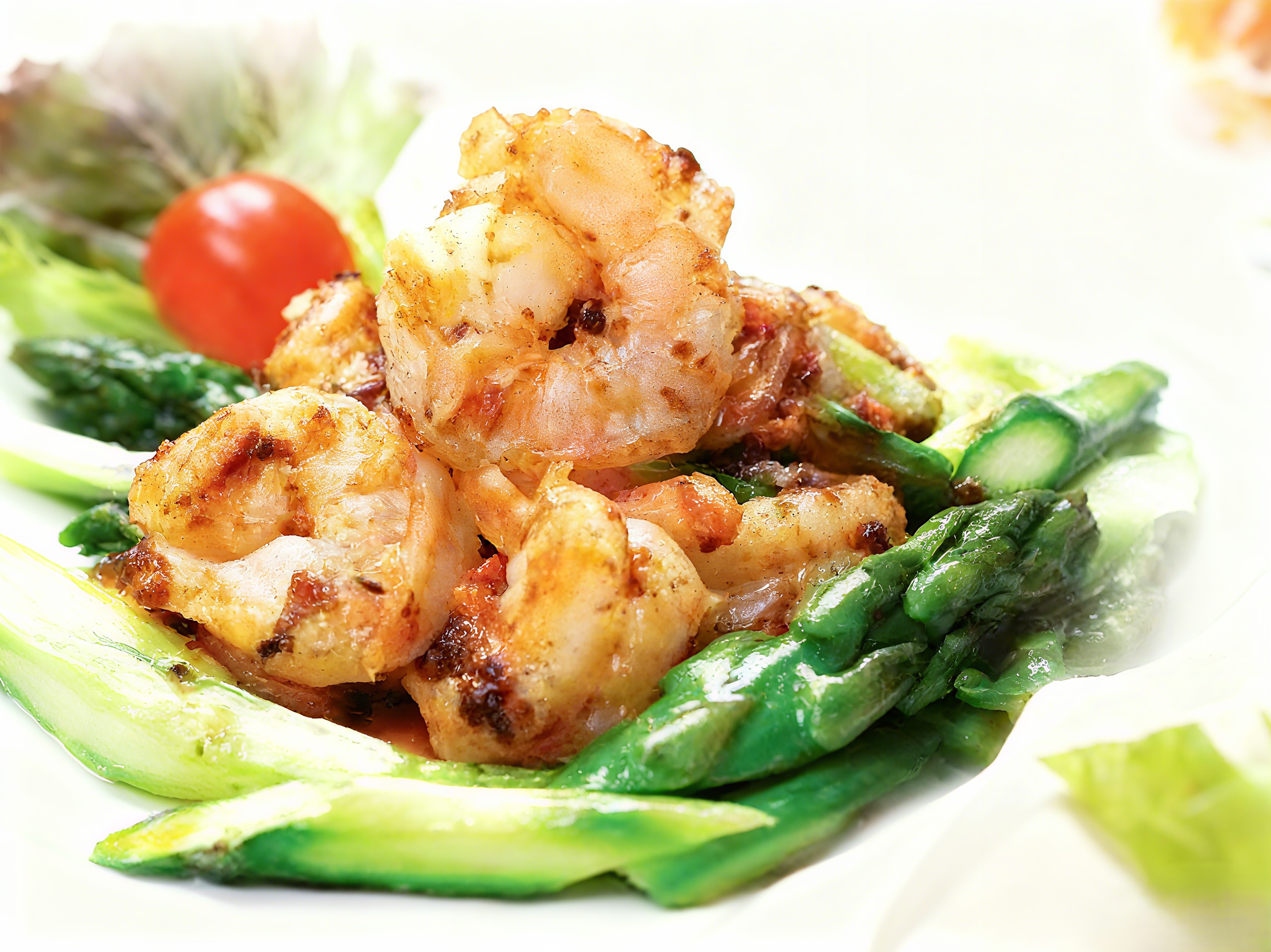 045 XO 虾球 FRIED PRAWN BALLS IN XO SAUCE