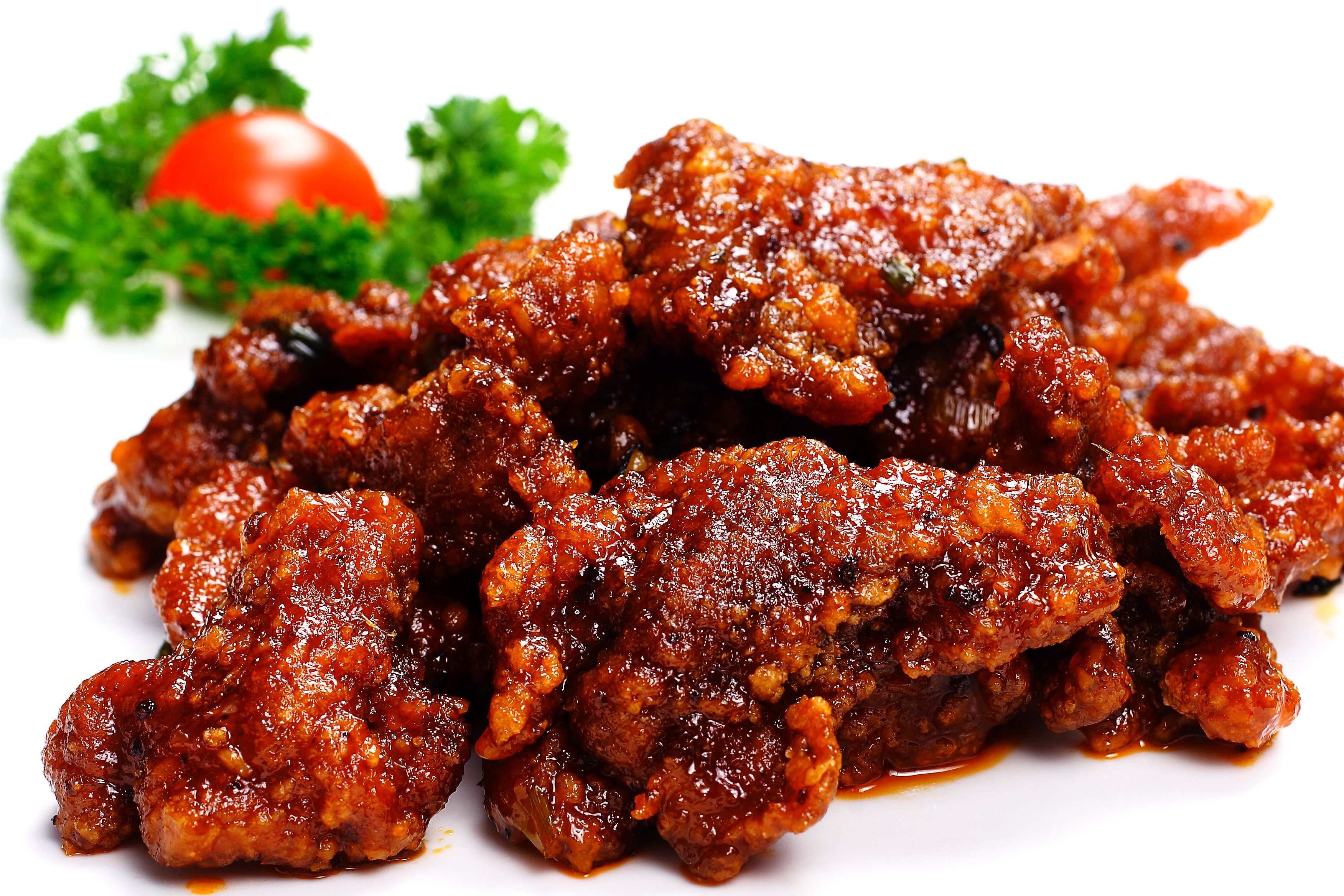 062 陈皮牛肉 SAUTE FLANK STEAK W/ORANGE PEEL