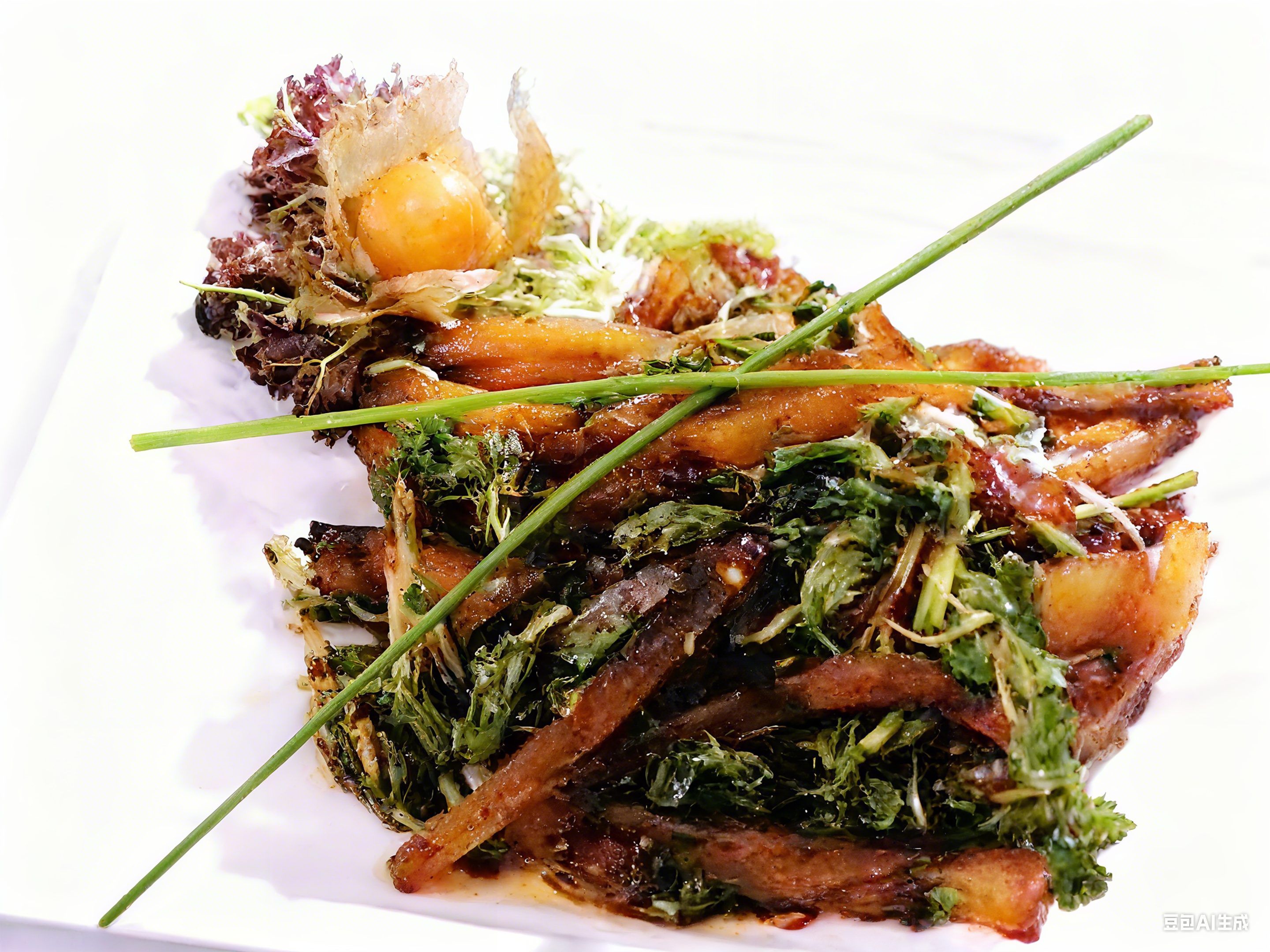 005 麻辣牛筋 Spicy Beef Tendon